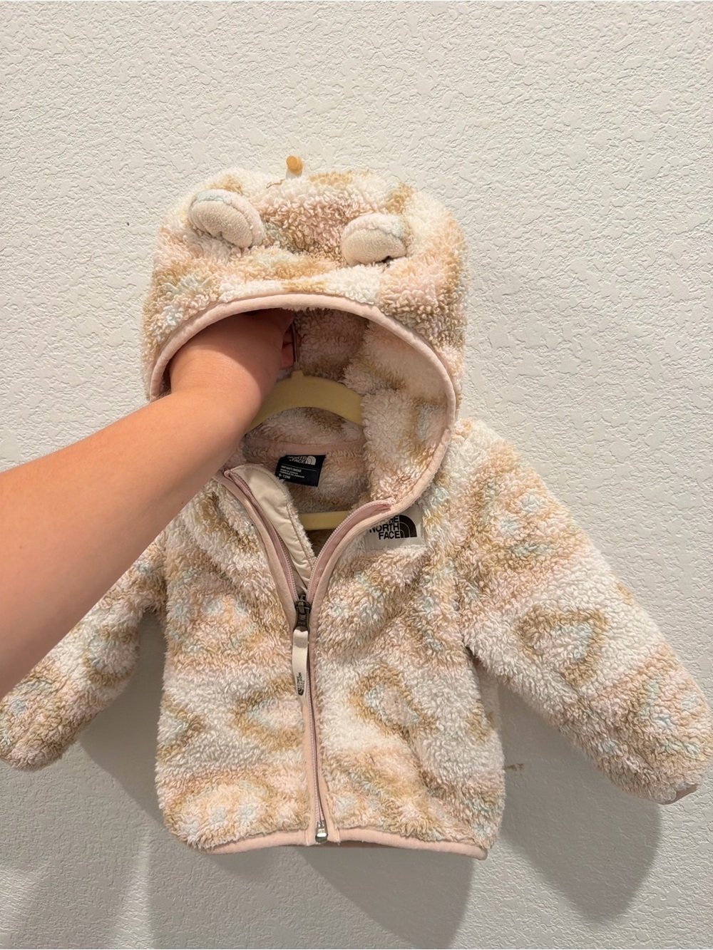The north face campshire bear bunting Sherpa fleece baby toddler jacket